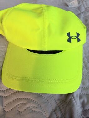 Under Armour Bright Neon Yellow Adjustable Sport Cap